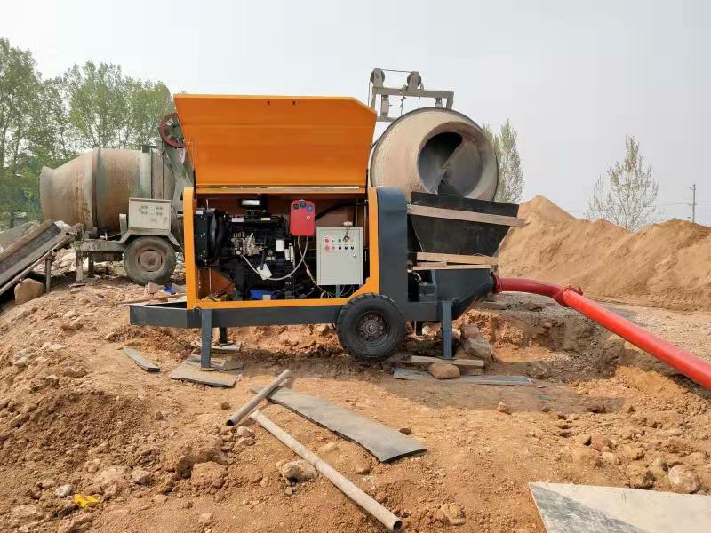 柴油动力混凝土输送泵